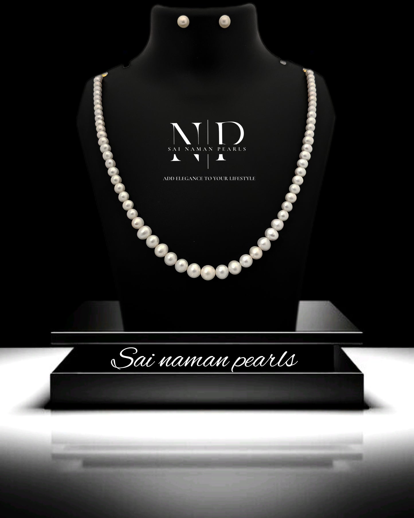 GRADATION PEARL MALA