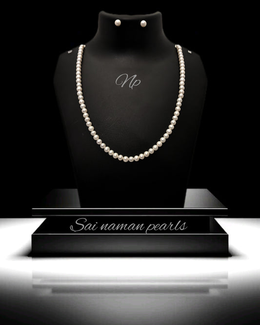 ROUND PEARL MALA (5MM)