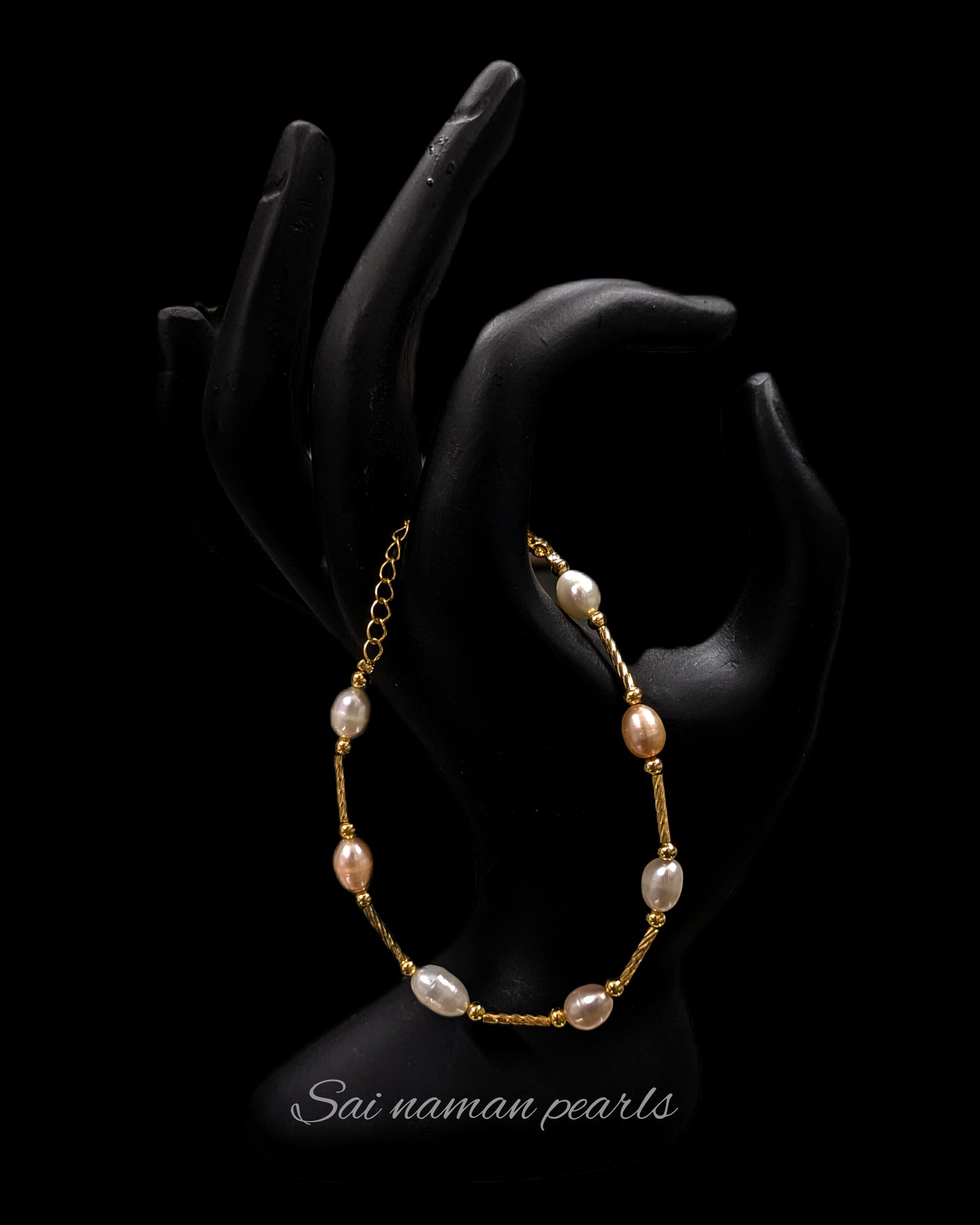GORGEOUS (925) PEARL BRACELET